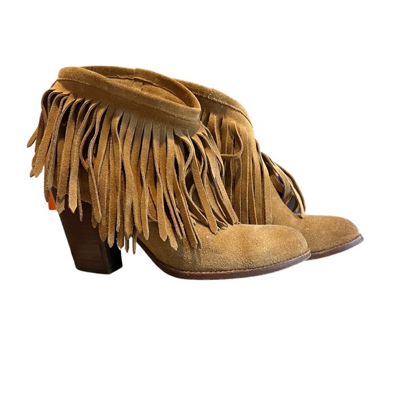 FRYE FRINGE BOOTIES - Picture 3 of 4